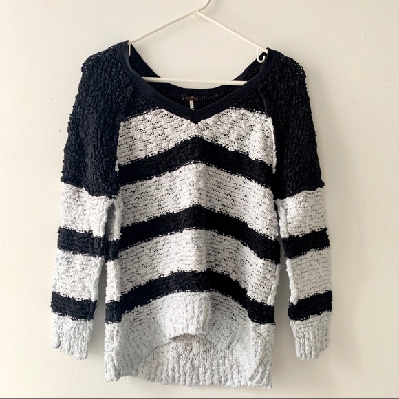 Free People Striped Sweater - Picture 2 of 6